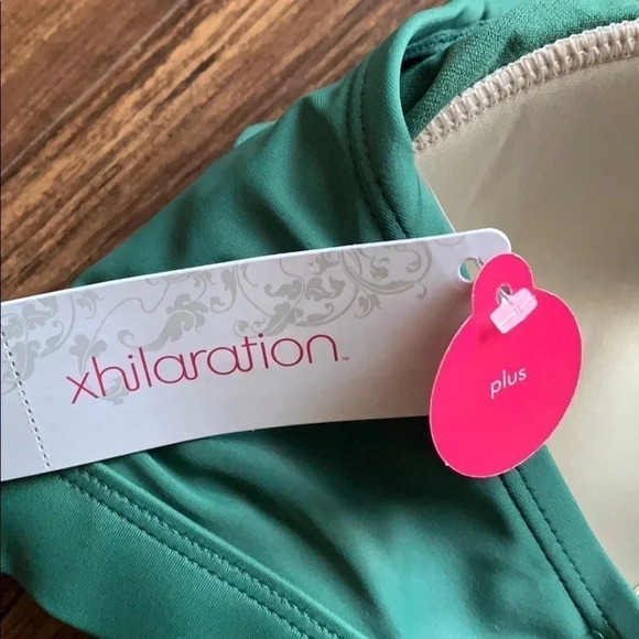 Plus Size Xhilaration Swim Bralette Bikini Top Size 16W NWT - Picture 5 of 10